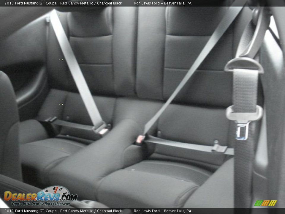 Rear Seat of 2013 Ford Mustang GT Coupe Photo #13