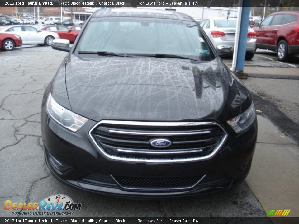 2013 Ford Taurus Limited Tuxedo Black Metallic / Charcoal Black Photo #3