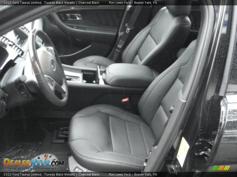 2013 Ford Taurus Limited Tuxedo Black Metallic / Charcoal Black Photo #11