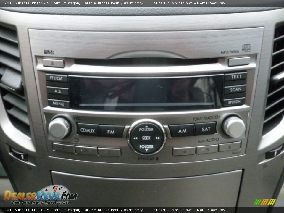 2011 Subaru Outback 2.5i Premium Wagon Caramel Bronze Pearl / Warm Ivory Photo #19