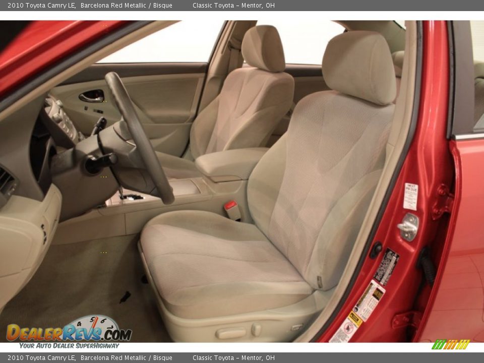 2010 Toyota Camry LE Barcelona Red Metallic / Bisque Photo #5