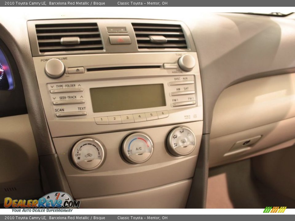 2010 Toyota Camry LE Barcelona Red Metallic / Bisque Photo #8