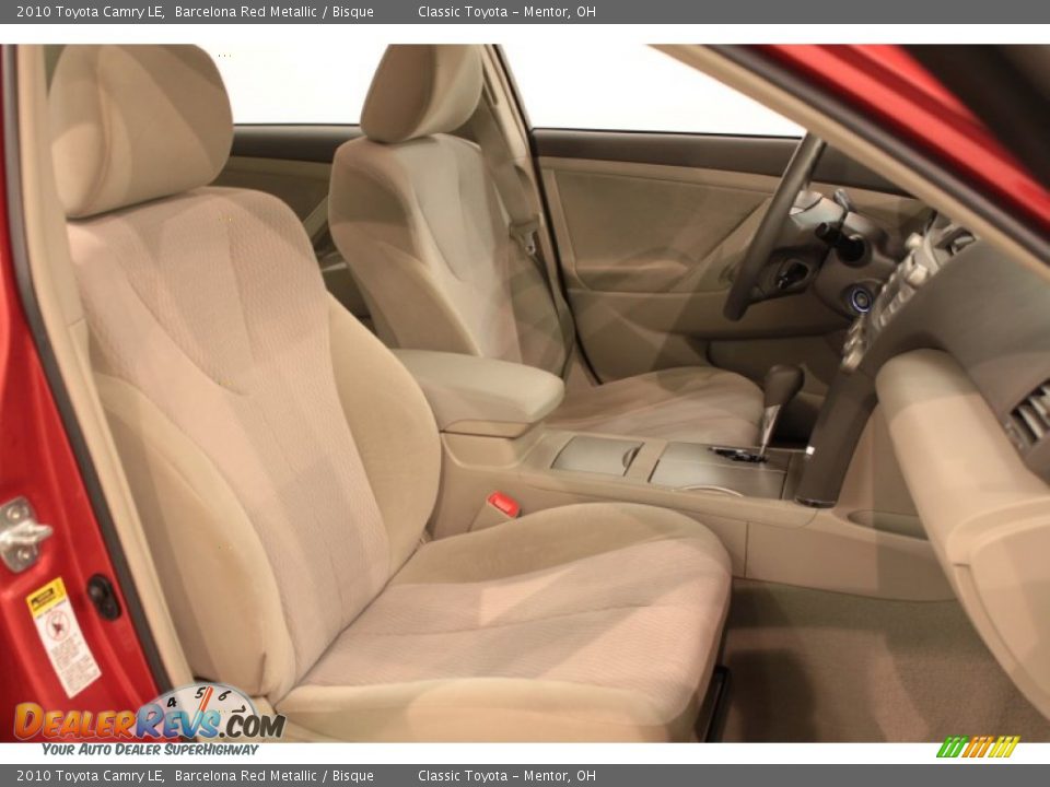 2010 Toyota Camry LE Barcelona Red Metallic / Bisque Photo #11
