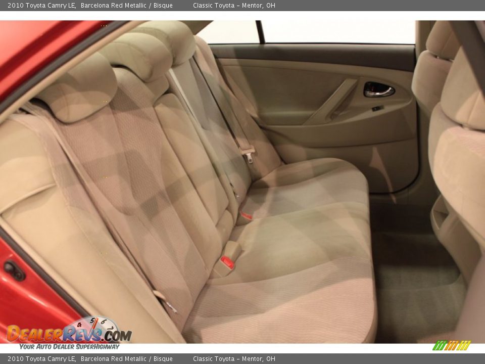 2010 Toyota Camry LE Barcelona Red Metallic / Bisque Photo #12