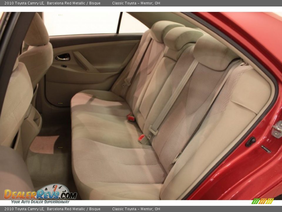 2010 Toyota Camry LE Barcelona Red Metallic / Bisque Photo #13