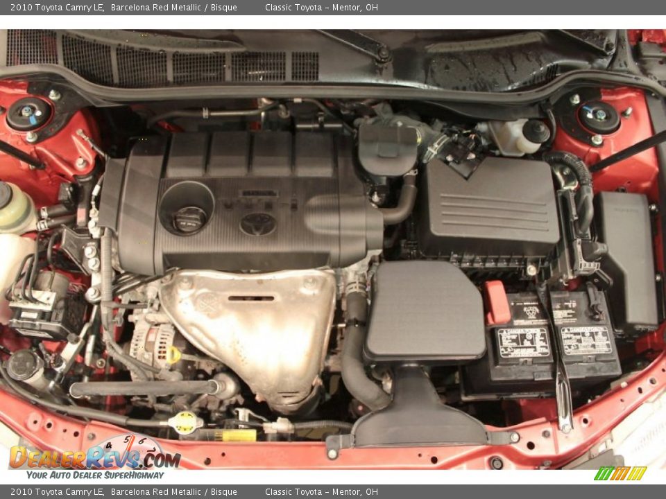 2010 Toyota Camry LE Barcelona Red Metallic / Bisque Photo #17