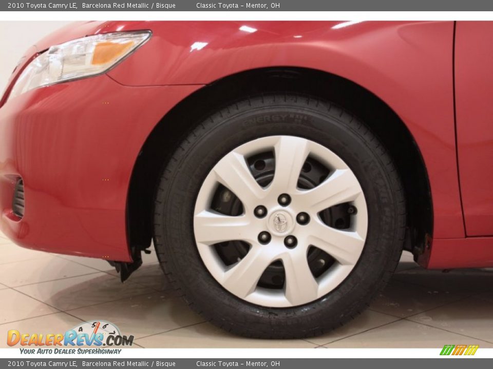 2010 Toyota Camry LE Barcelona Red Metallic / Bisque Photo #18