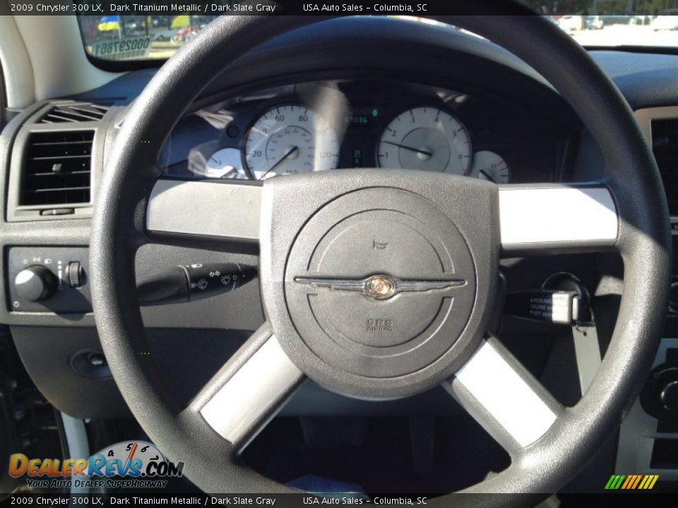 2009 Chrysler 300 LX Steering Wheel Photo #7