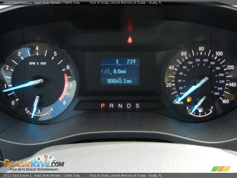 2013 Ford Fusion S Gauges Photo #8