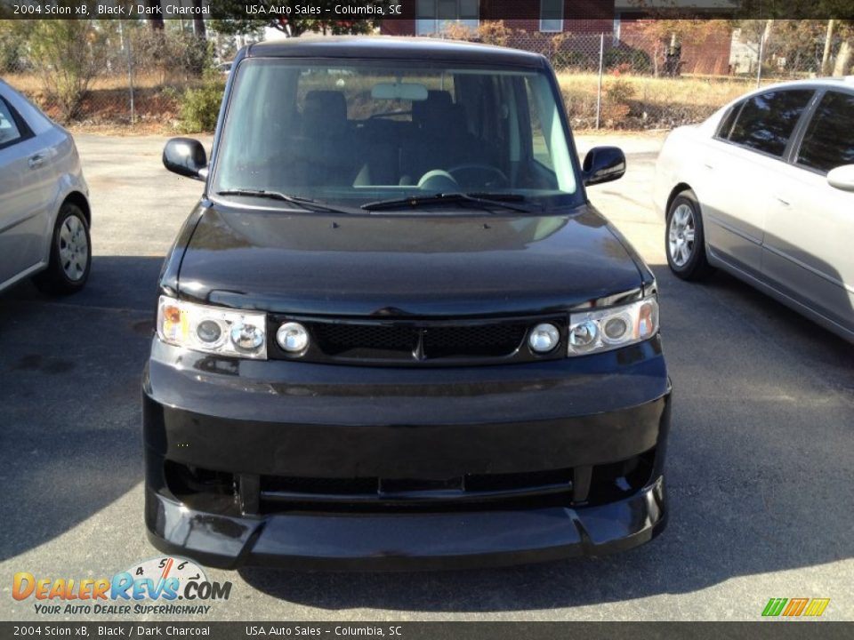 2004 Scion xB Black / Dark Charcoal Photo #1