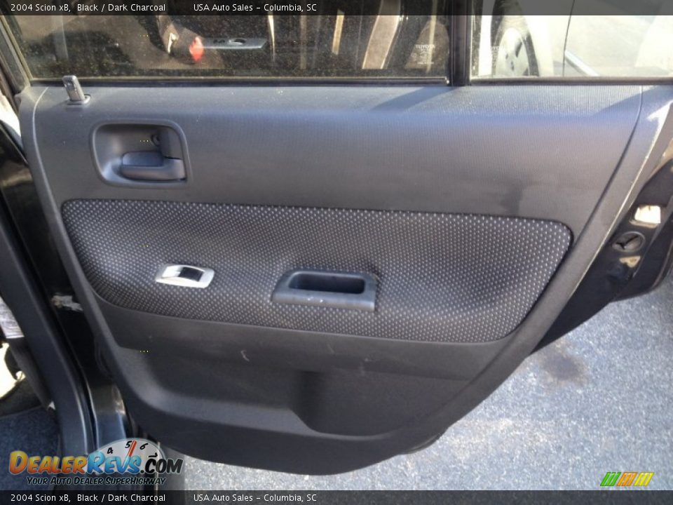 2004 Scion xB Black / Dark Charcoal Photo #8