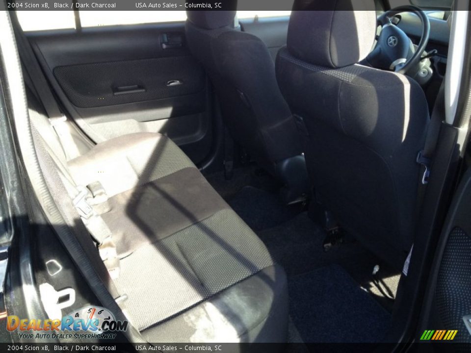 2004 Scion xB Black / Dark Charcoal Photo #9