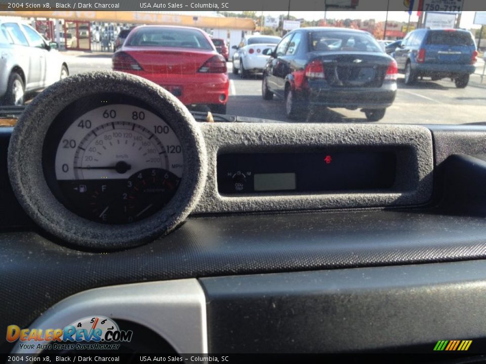 2004 Scion xB Black / Dark Charcoal Photo #12