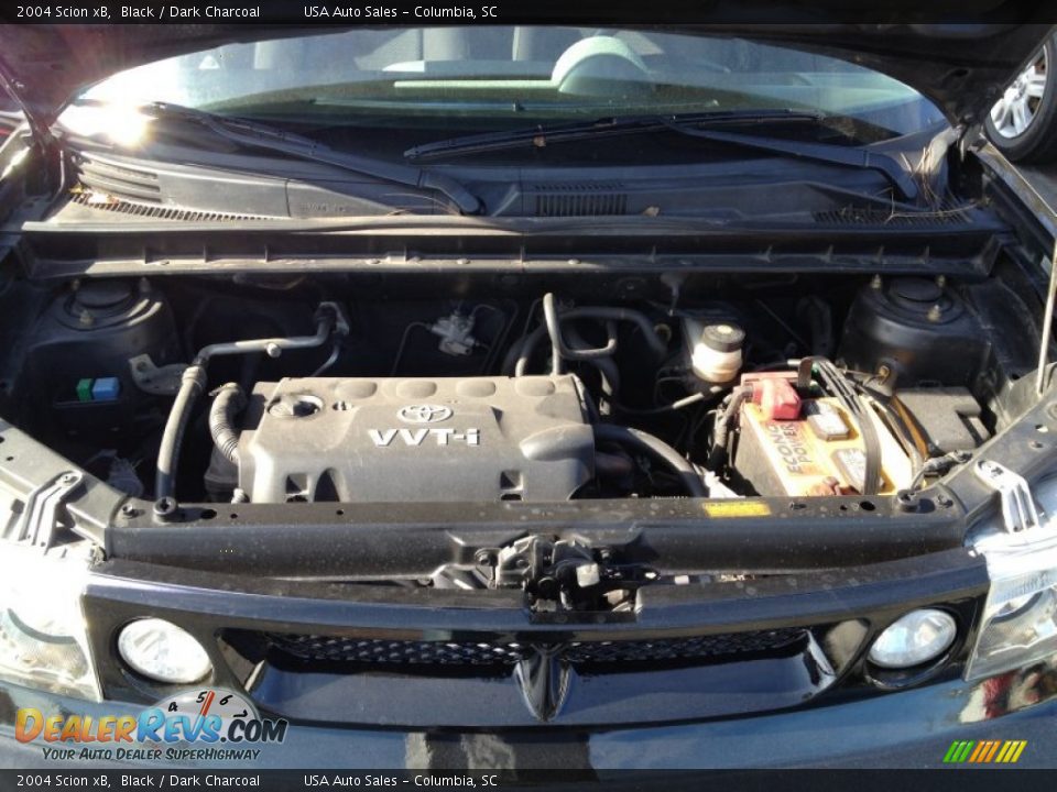2004 Scion xB Black / Dark Charcoal Photo #14