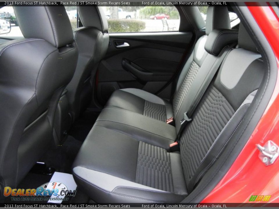 Rear Seat of 2013 Ford Focus ST Hatchback Photo #7