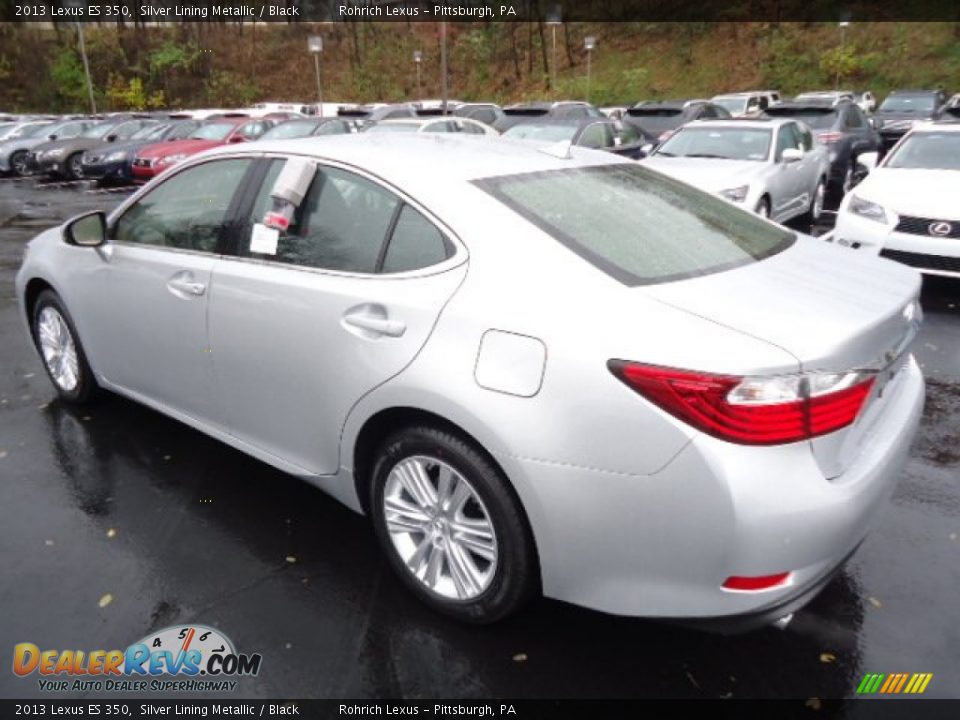 2013 Lexus ES 350 Silver Lining Metallic / Black Photo #2