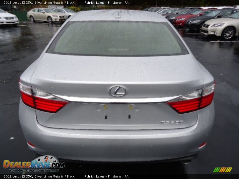 2013 Lexus ES 350 Silver Lining Metallic / Black Photo #3