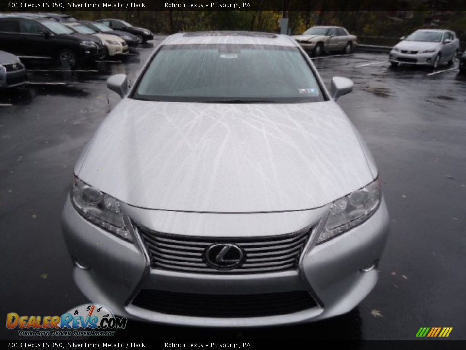 2013 Lexus ES 350 Silver Lining Metallic / Black Photo #7