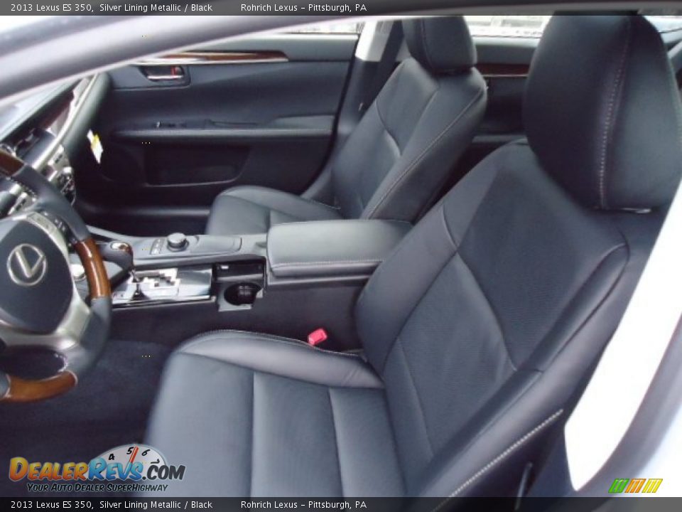 2013 Lexus ES 350 Silver Lining Metallic / Black Photo #10