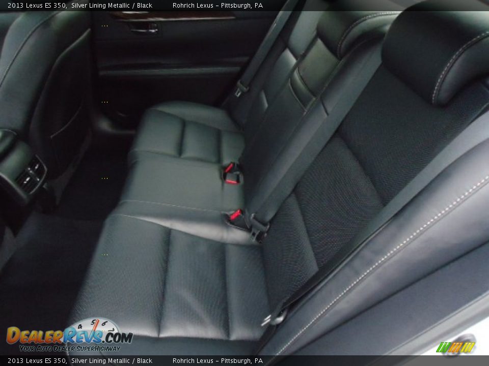 2013 Lexus ES 350 Silver Lining Metallic / Black Photo #11