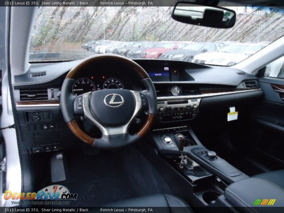 2013 Lexus ES 350 Silver Lining Metallic / Black Photo #12