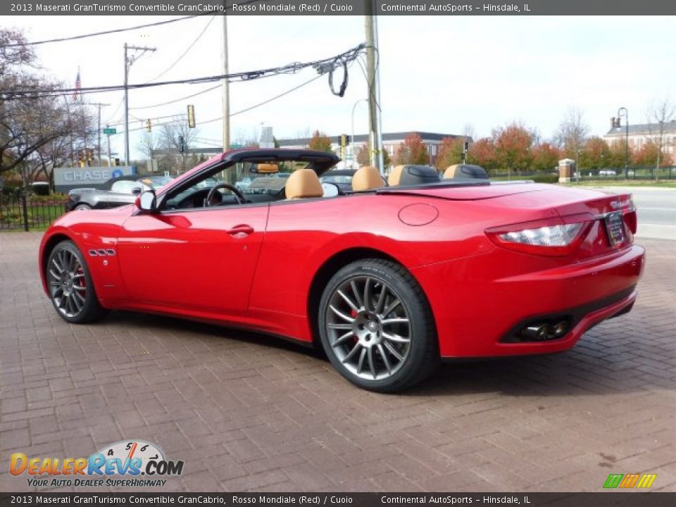 Rosso Mondiale (Red) 2013 Maserati GranTurismo Convertible GranCabrio Photo #4
