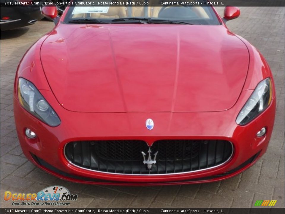 2013 Maserati GranTurismo Convertible GranCabrio Rosso Mondiale (Red) / Cuoio Photo #13