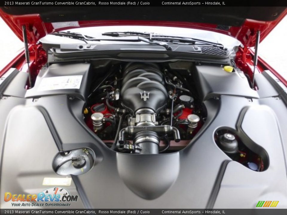 2013 Maserati GranTurismo Convertible GranCabrio 4.7 Liter DOHC 32-Valve VVT V8 Engine Photo #15