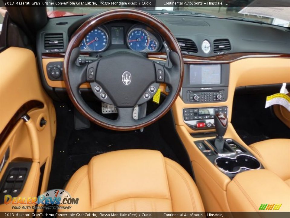 Dashboard of 2013 Maserati GranTurismo Convertible GranCabrio Photo #21