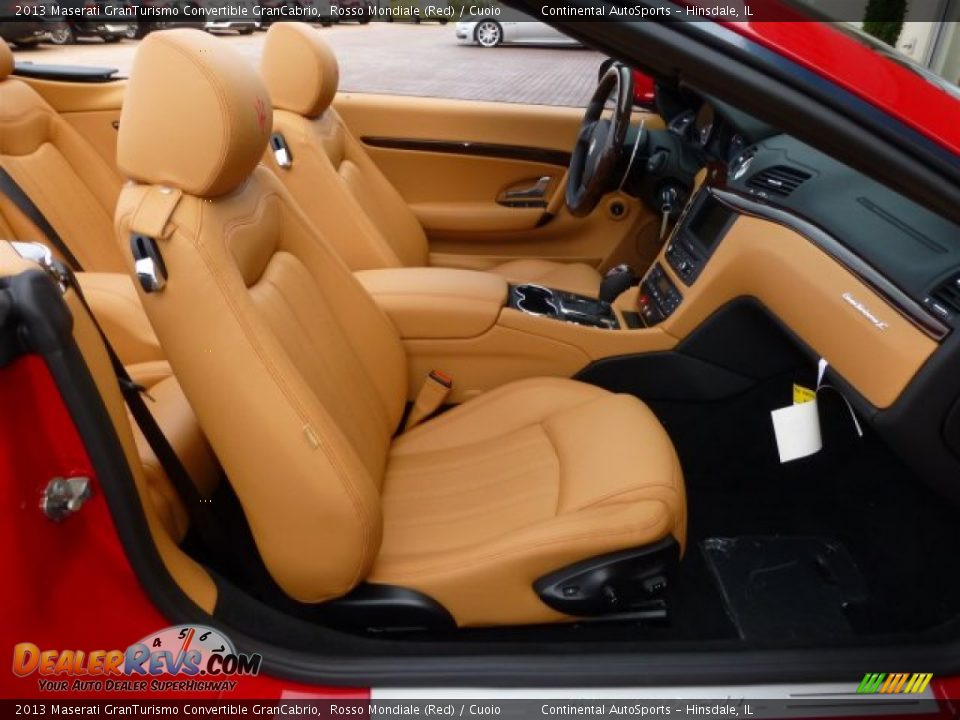 Cuoio Interior - 2013 Maserati GranTurismo Convertible GranCabrio Photo #32