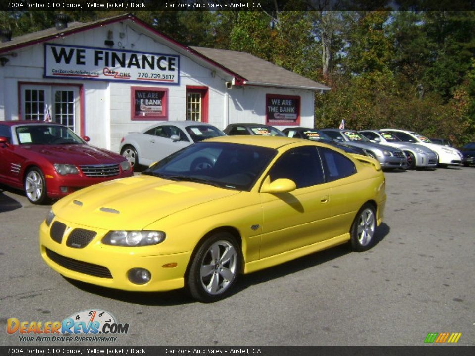 2004 Pontiac GTO Coupe Yellow Jacket / Black Photo #1