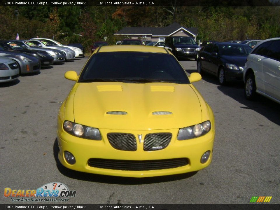 2004 Pontiac GTO Coupe Yellow Jacket / Black Photo #2