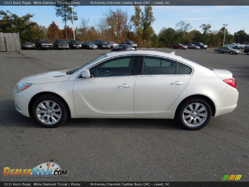 2013 Buick Regal White Diamond Tricoat / Ebony Photo #3