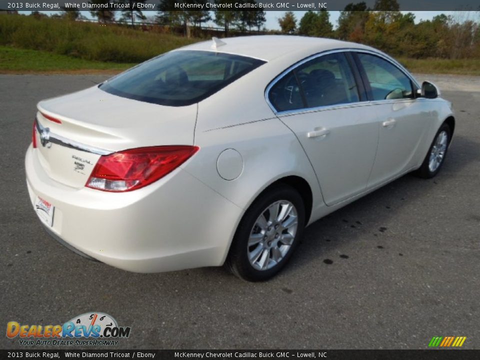 2013 Buick Regal White Diamond Tricoat / Ebony Photo #5