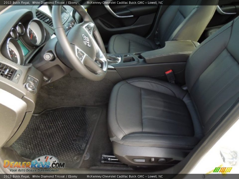 2013 Buick Regal White Diamond Tricoat / Ebony Photo #8