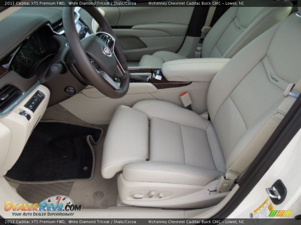 2013 Cadillac XTS Premium FWD White Diamond Tricoat / Shale/Cocoa Photo #8