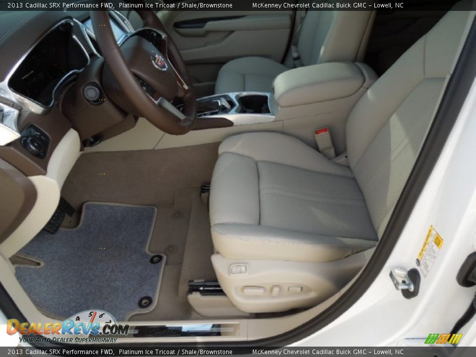 2013 Cadillac SRX Performance FWD Platinum Ice Tricoat / Shale/Brownstone Photo #8