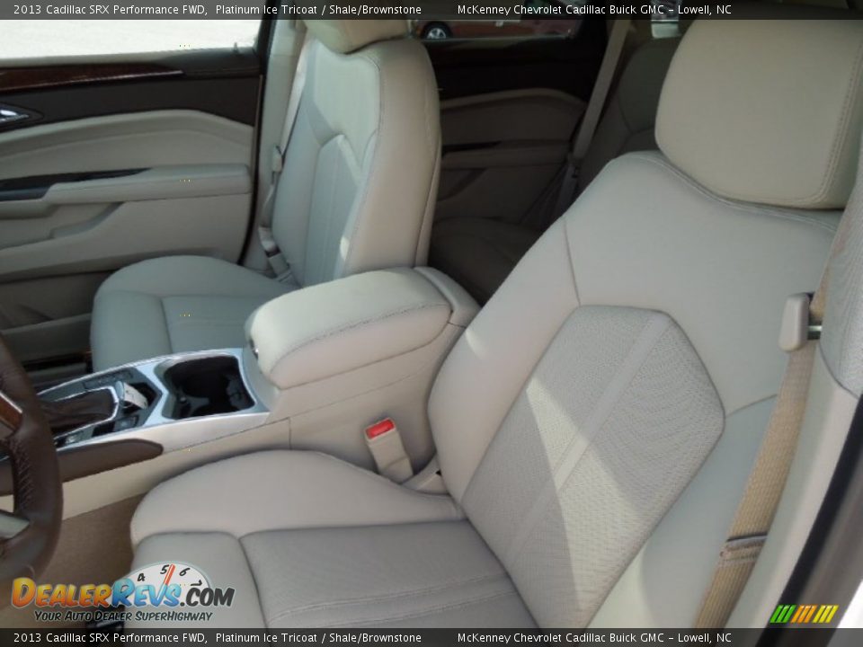2013 Cadillac SRX Performance FWD Platinum Ice Tricoat / Shale/Brownstone Photo #9