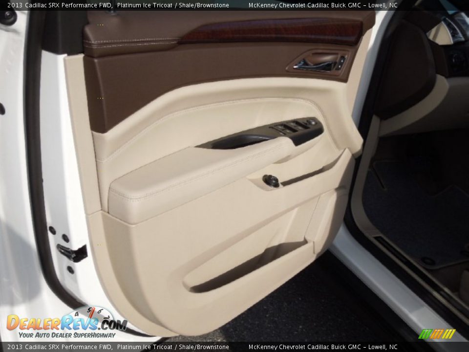 2013 Cadillac SRX Performance FWD Platinum Ice Tricoat / Shale/Brownstone Photo #11