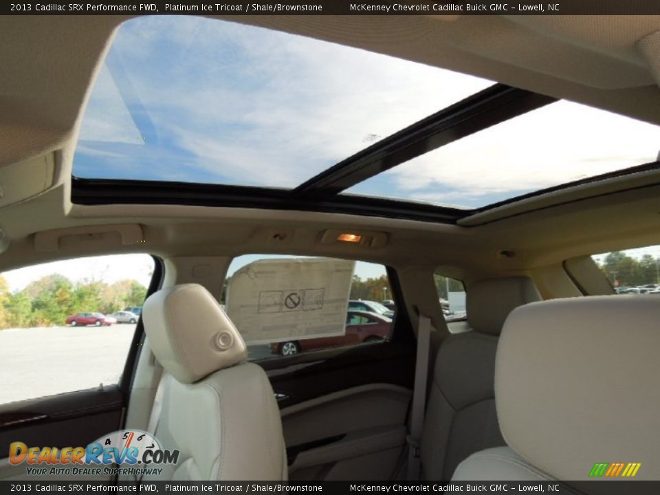 2013 Cadillac SRX Performance FWD Platinum Ice Tricoat / Shale/Brownstone Photo #12