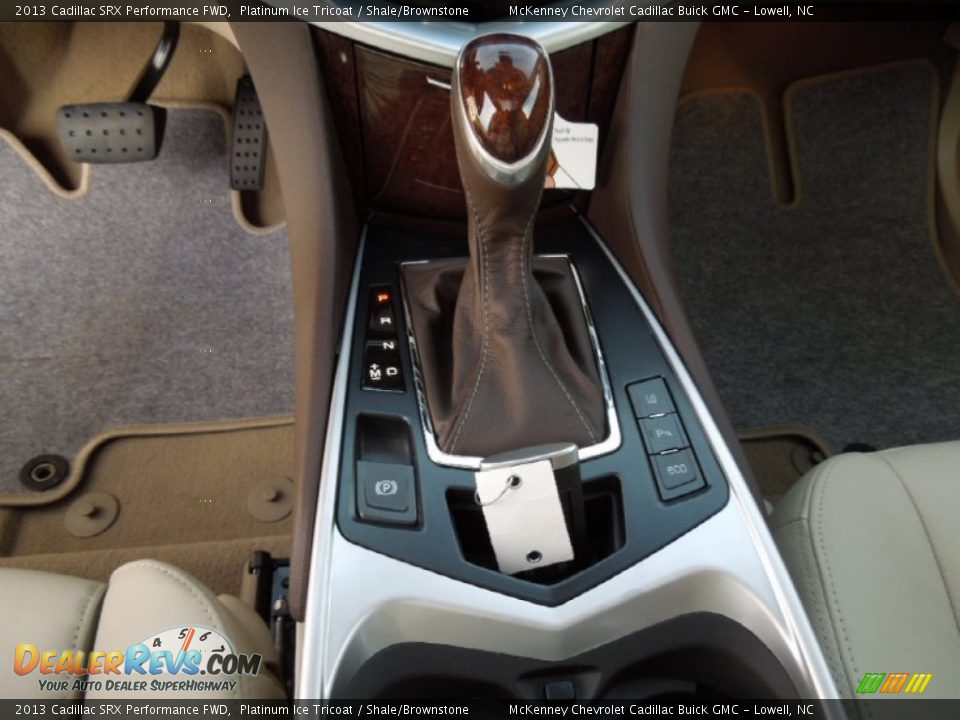 2013 Cadillac SRX Performance FWD Platinum Ice Tricoat / Shale/Brownstone Photo #13