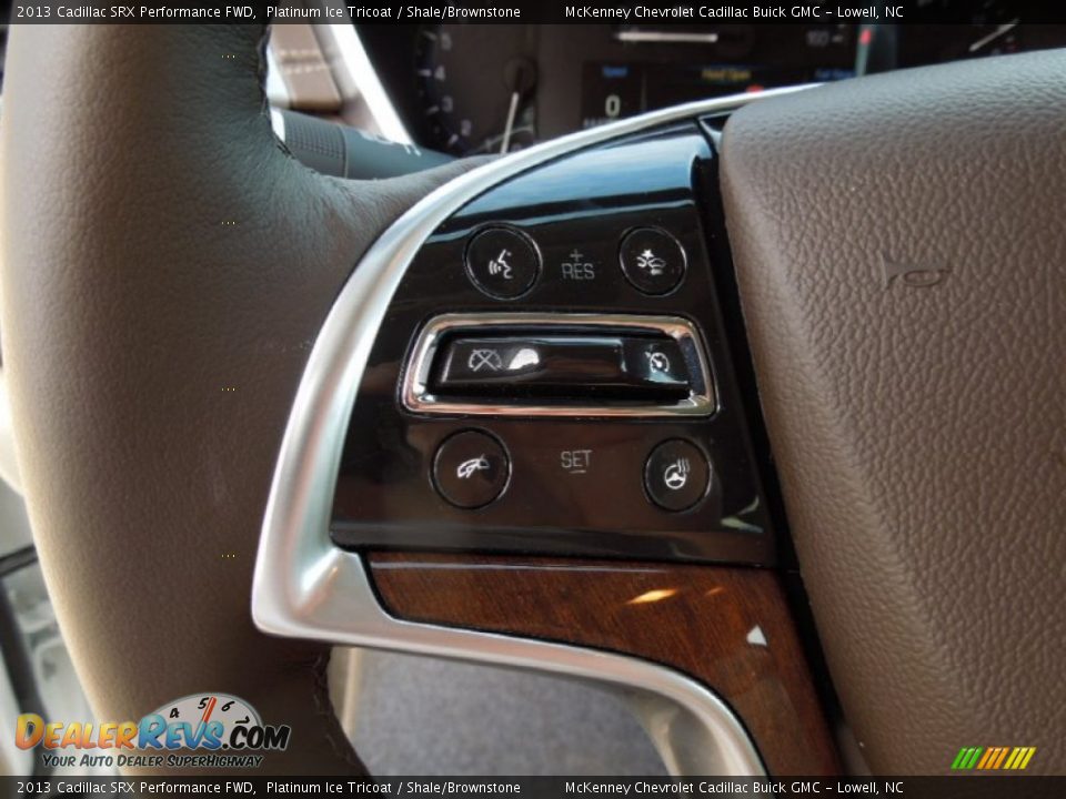 2013 Cadillac SRX Performance FWD Platinum Ice Tricoat / Shale/Brownstone Photo #18