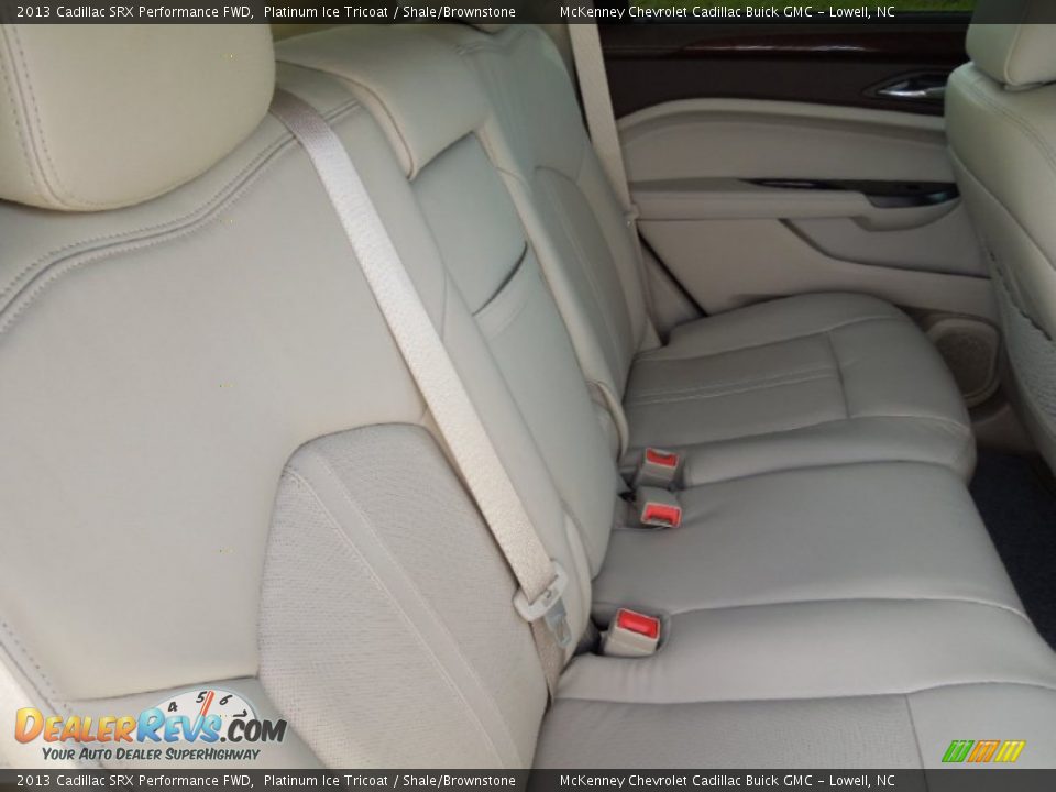 2013 Cadillac SRX Performance FWD Platinum Ice Tricoat / Shale/Brownstone Photo #25