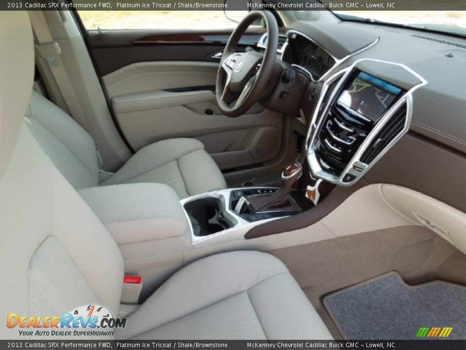 2013 Cadillac SRX Performance FWD Platinum Ice Tricoat / Shale/Brownstone Photo #27
