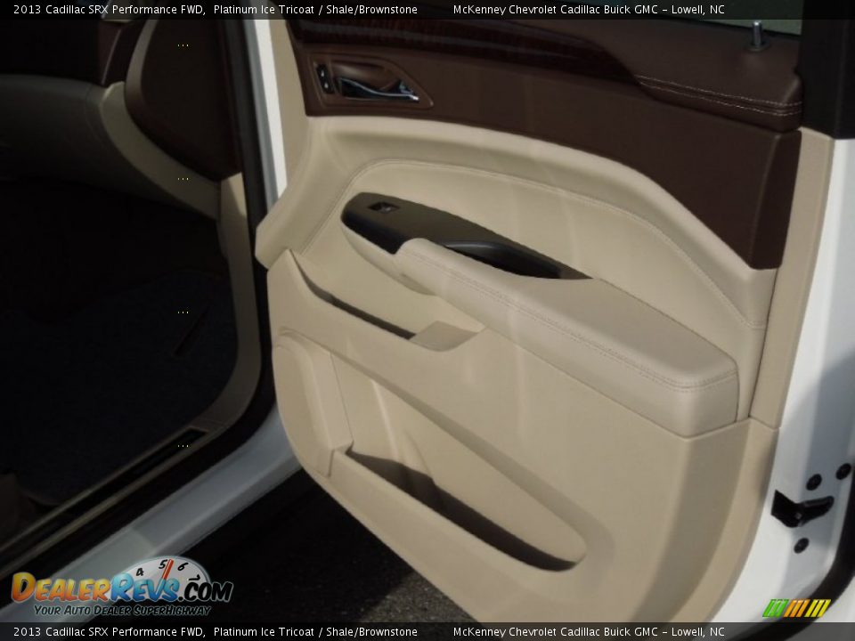 2013 Cadillac SRX Performance FWD Platinum Ice Tricoat / Shale/Brownstone Photo #28
