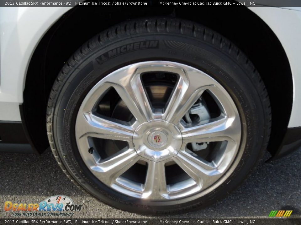 2013 Cadillac SRX Performance FWD Platinum Ice Tricoat / Shale/Brownstone Photo #29