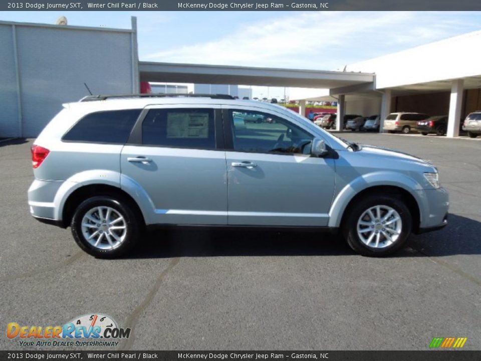 Winter Chill Pearl 2013 Dodge Journey SXT Photo #6