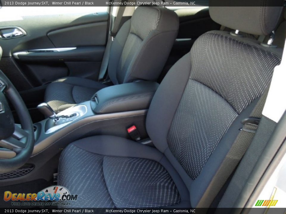 Front Seat of 2013 Dodge Journey SXT Photo #9