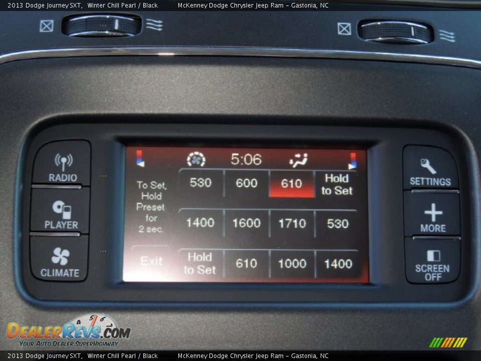 2013 Dodge Journey SXT Winter Chill Pearl / Black Photo #13