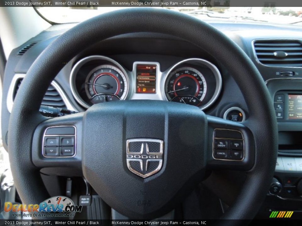 2013 Dodge Journey SXT Steering Wheel Photo #15